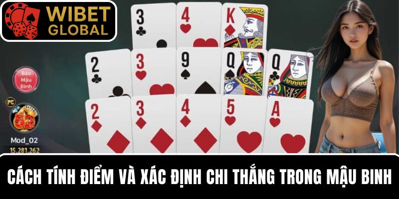 Cách tính điểm và xác định chi thắng chuẩn trong hướng dẫn chơi Mậu Binh