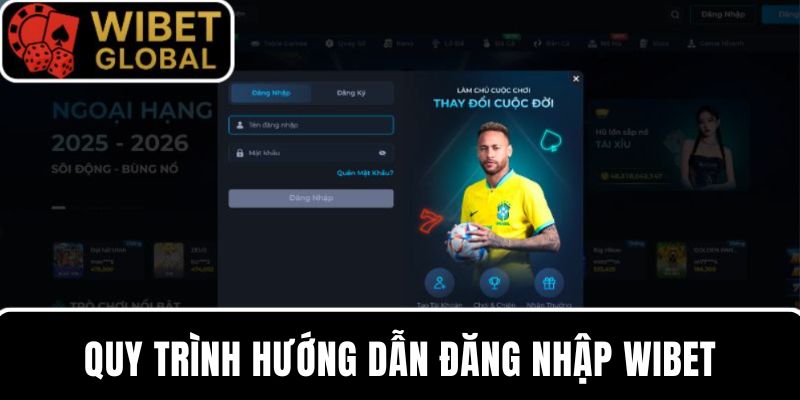 Quy trình hướng dẫn đăng nhập WIBET nhanh trong 3 bước